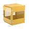 Vestil Yellow Cylinder Storage Vertical 4 Cylinder Capacity Knock Down CYL-V-4-KD - alternate 2